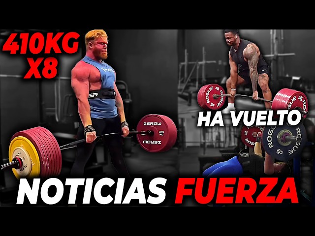 Strength news: 400 kg is the new 200 😂