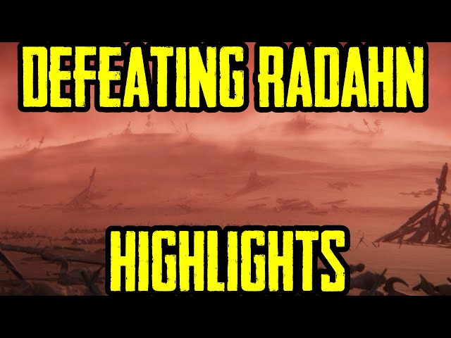 Elden Ring || Radahn Battle Highlights