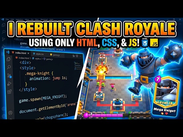 I Recreated Clash Royale  In Web
