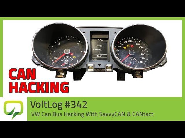 VW Can Bus Hacking With SavvyCan & Cantact - Voltlog #342