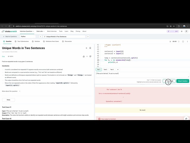 Can You Solve This Python String Interview Question? | StrataScratch