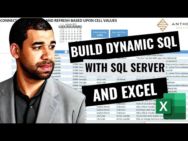 Call a SQL Server Stored Procedure using Excel Parameters (Part 2)