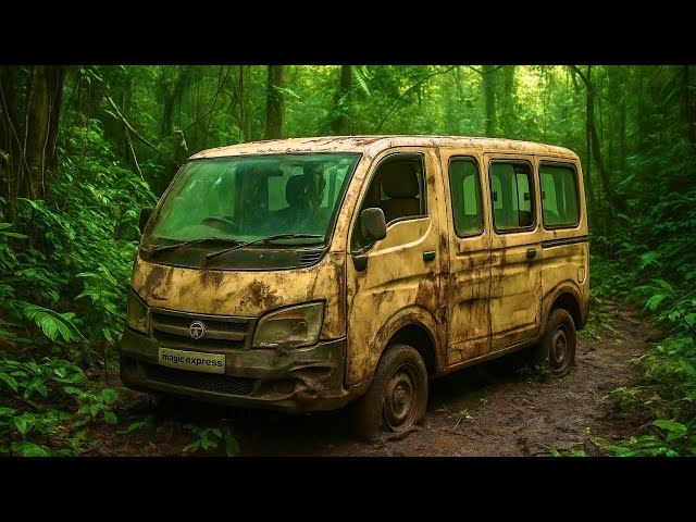 I Found an Abandoned VAN Forgotten in Jungle For Long Time | Will it Start? Restoration Abadoned VAN