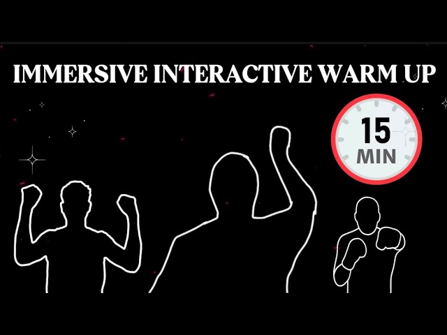 Immersive Interactive Warm-Up Long Version /15 minutes Viral Interactive Game Version/ FULL Body