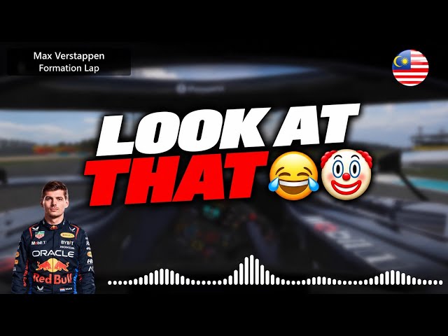 FORMATION LAP CHAOS!! Max Verstappen FULL FAILURE TEAM RADIO 2026 Malaysian / Bahrain GP!