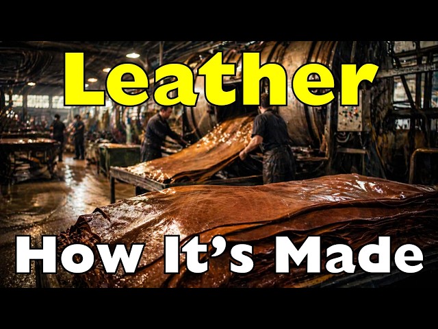 How Leather is REALLY Made: Secrets of the Craft