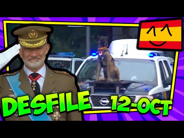 SPANISH ARMY - Parade with surprises