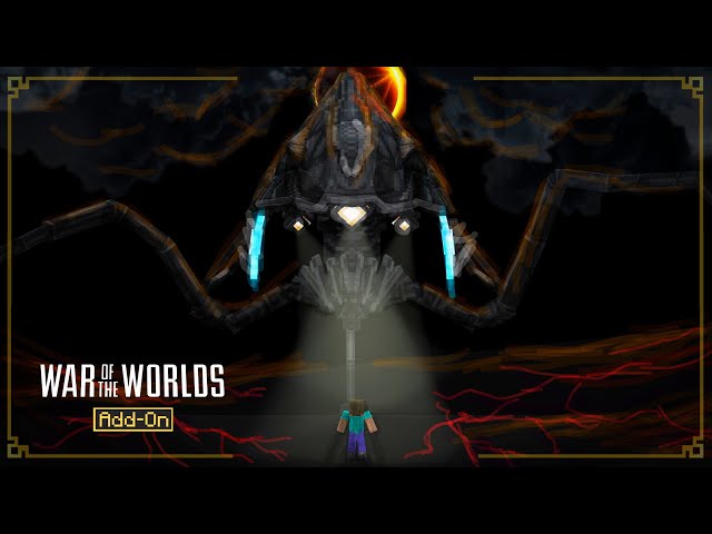 WAR OF THE WORLD ADD ON IN MINECRAFT (Beta Version)