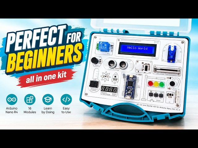 Elecrow All in One Arduino Starter Kit Review   20 Projects & 16 Modules