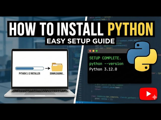 How to install and setup python | Python Series #2