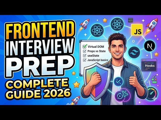 Frontend Interview Questions You Must Know | React, JS, Next.js, Tailwind CSS