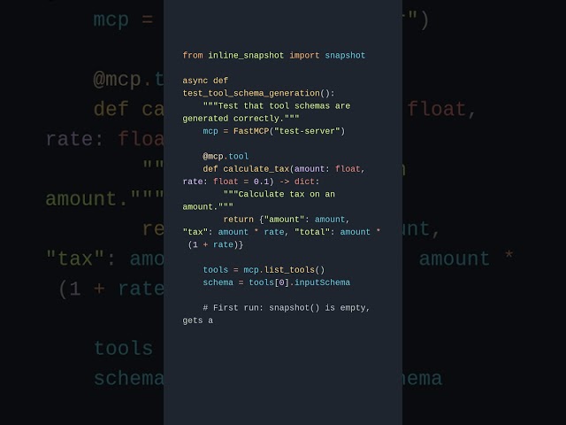 FastMCP Testing Patterns and Fixtures - Part 7/12