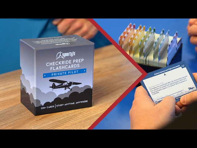 Study Smarter for Your Checkride | Sporty's Private Pilot Flashcards