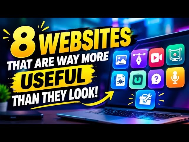 8 Websites That Are Way More Useful Than They Look!
