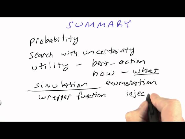 Summary - Design of Computer Programs