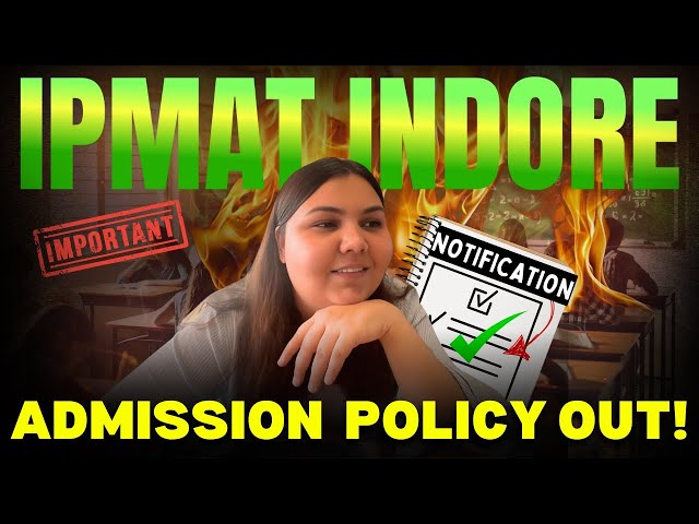 IPMAT Indore 2025 form filling starts | Official notification released