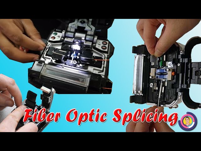 Fiber Optic Splicing #Fibersplicing