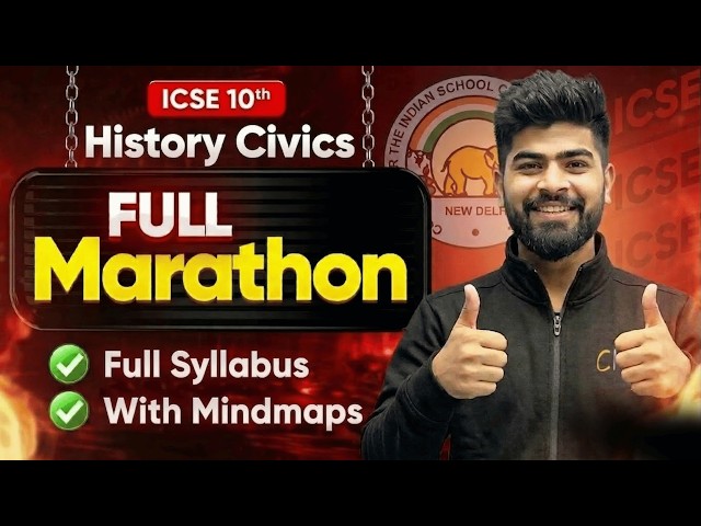 🔥 ICSE History Civics Revision in 2 Hours | Handwritten Notes | ICSE Class 10th | ICSE 2026