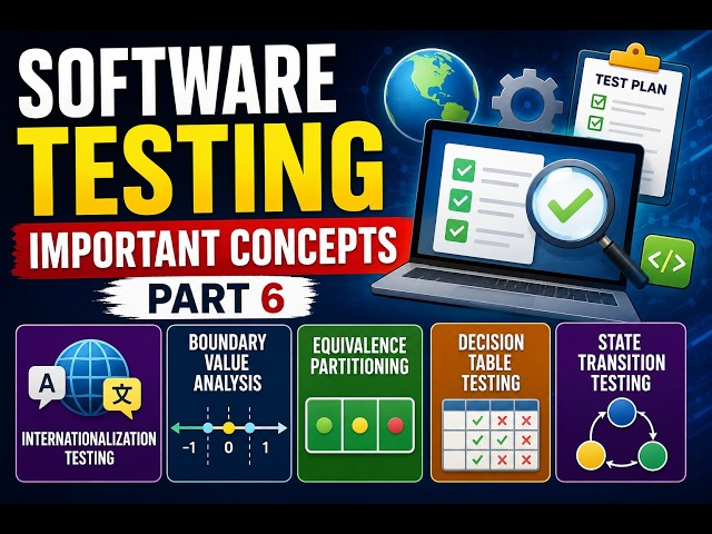 Software Testing Important Concepts | Part 6