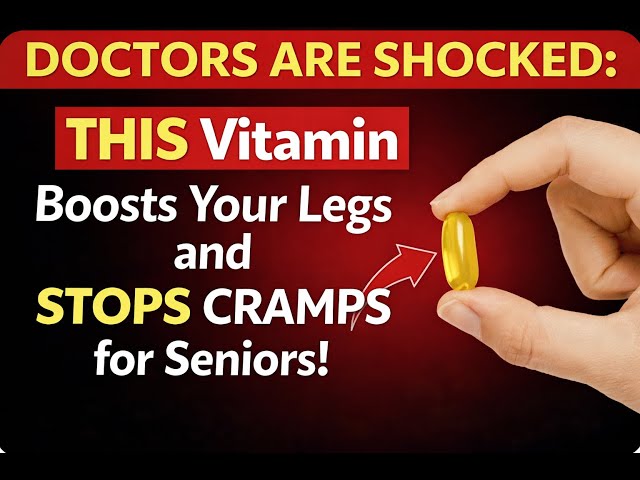 SENIORS: Doctors Are Shocked THAT THIS Vitamin Boosts Leg Strength and STOPS Cramps!