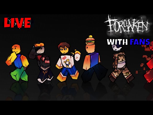 [🔴LIVE🔴] NEW FORSAKEN UPDATE COMING SOON (PLAYING RANDOM ROBLOX GAMES)