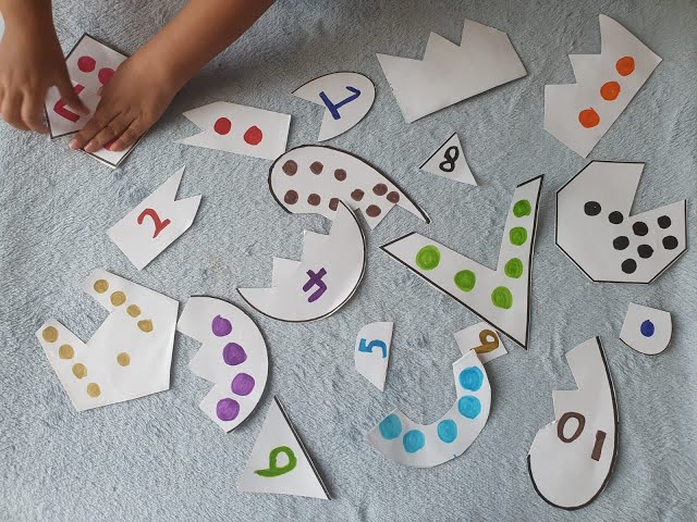 DIY cardboard Activity to teach kids #PreschoolActivity #homeschoolingidea #activitiesforkids