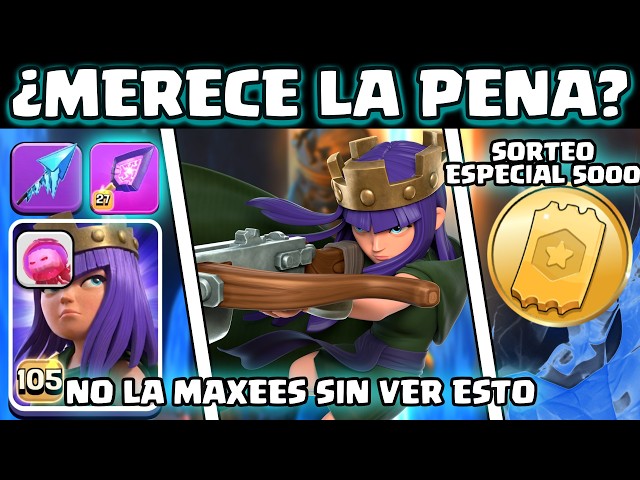 🚨¿MERECE LA PENA LA FLECHA MONOLÍTICA?🚨| NO LA MAXEES SIN VER ESTO| ¡SORTEO 5000! | CLASH OF CLANS