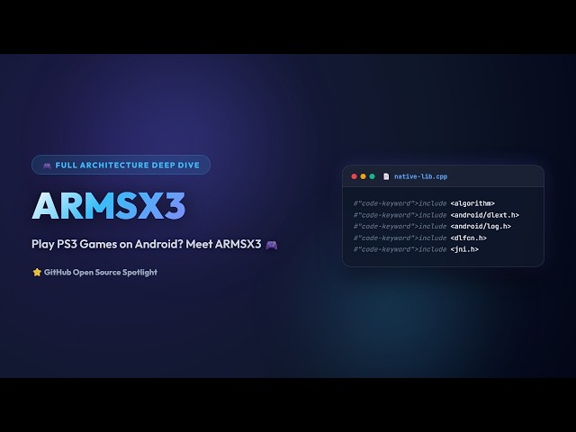 Play PS3 Games on Android? Meet ARMSX3 🎮