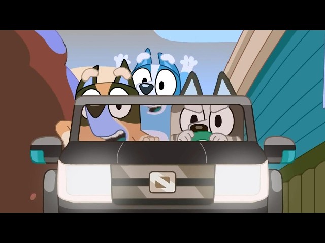 New Bluey - Don't Drive Fast, MUFFIN!!! 🛞🚥🛣️ [Sponsored By Klasky Csupo & Preview 2 Effects]
