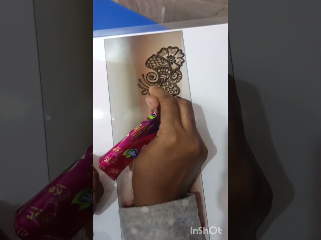 Very simple unique style mehndi design for back hand|new easy mehndi design 2025 | mehandi designs|