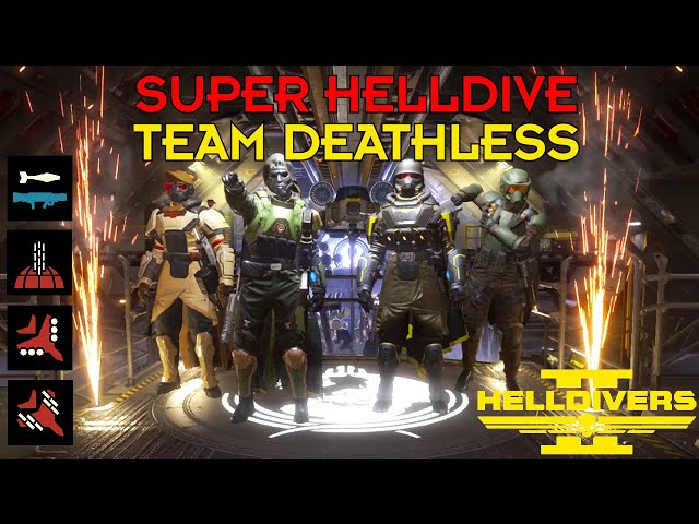 Helldivers 2 // And Deathless 4 All - Terminid Coop Super Helldive - All Clear, No Team Deaths