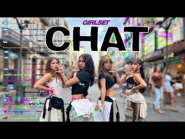 [ KPOP IN PUBLIC | ONE TAKE IN SPAIN ] GIRLSET - “CHAT” | Dance Cover by INOOIT