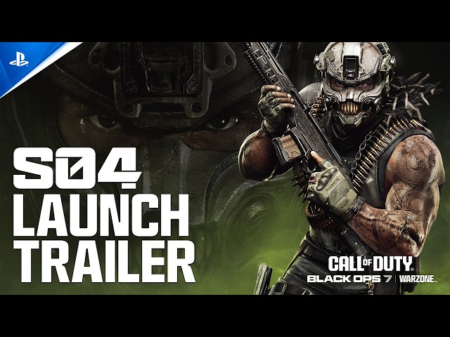 Call of Duty: Black Ops 7 & Warzone - Season 04 Launch Trailer | PS5 & PS4 Games