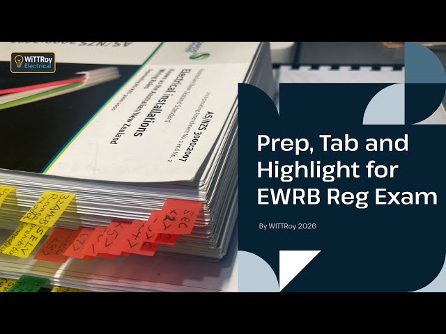 How to Prep, Tab and Highlight for the EWRB Regulation Exam