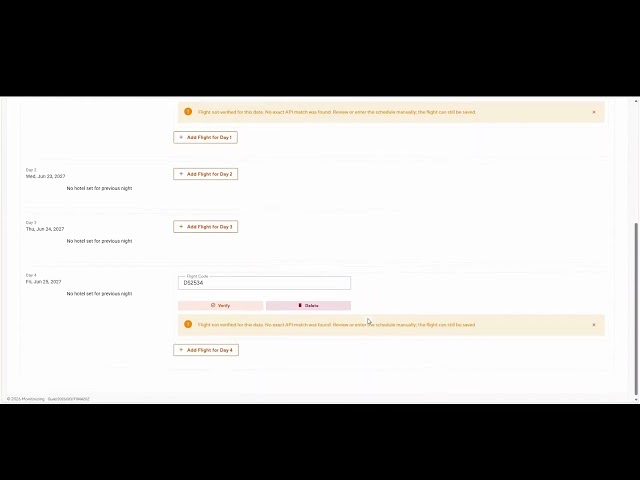 Monitouring tutorial AI Import a trip