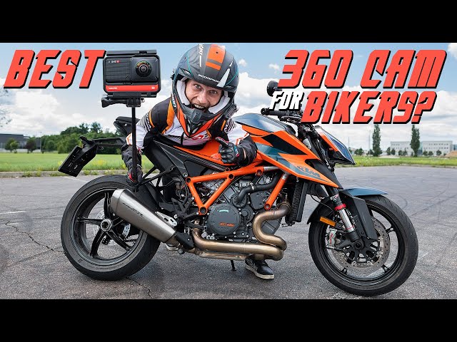 BEST 360 action camera for bikers - Insta360 One R | RokON VLOG #98