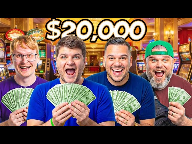 ¡Masiva jugada grupal de $20,000 con gente increíble!
