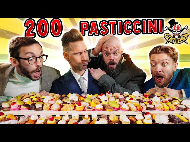 200 PASTRY CHALLENGE with the GENTLEMEN - @xMurryPwNz, @TheMerluzz and @DANNY_LAZZARIN