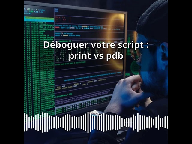 Déboguer votre script : print vs pdb | Expert CyberSecurité & DevSecOps : Développer, PenTester...