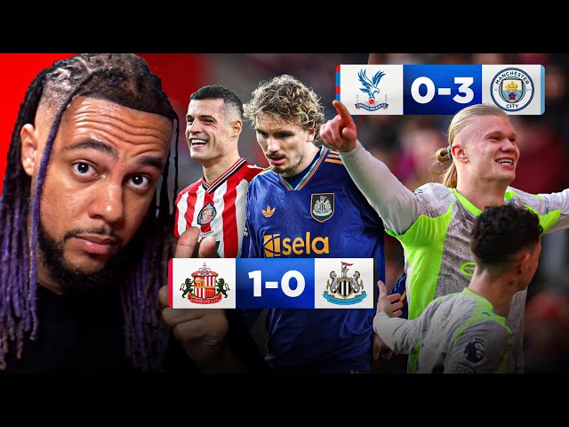 SUPER SUNDAY! MAN CITY 3-0 PALACE, SUNDERLAND 1-0 NEWCASTLE (REACTION)