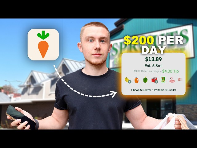 Guía para principiantes para ser comprador de Instacart (Gana $200 al día)