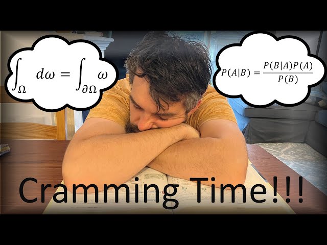 My FINAL EXAM STUDY SYSTEM as a math prof