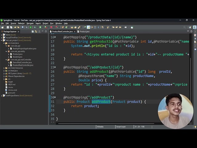 Spring Boot Episode 4 | Path Variables, Request Params & Request Body Explained -part-25