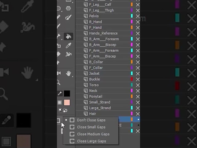 Adobe Animate Fill Tool Tips: Eyedropper + Paint Bucket + Gap Size