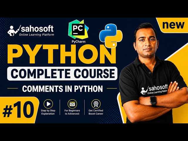 Comments in Python | Python AI based | Complete Python course Series 2026 | Lecture 7