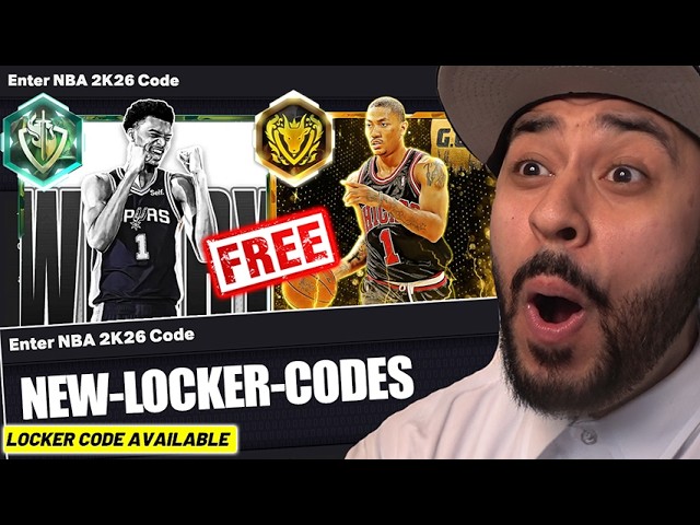 Hurry and Use the New Locker Codes for a FREE WEMBY and FREE GOAT Card!