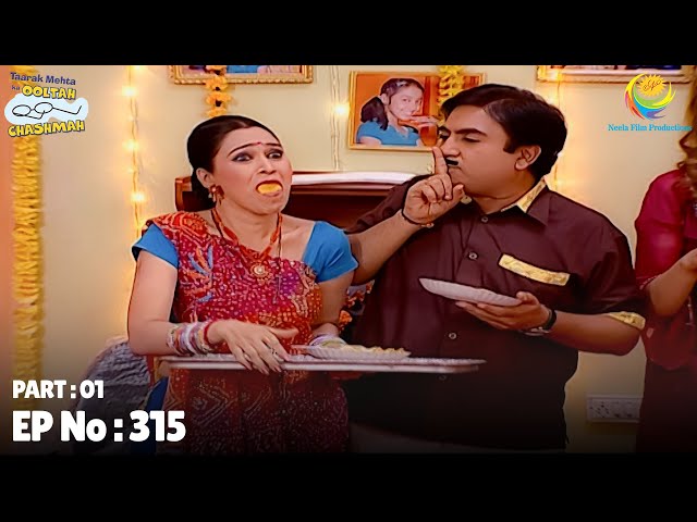 Kya Bhide ko mila Bigda hua Computer? | Episode 315 - Part 1 | Bhide banega Tapu ka student!