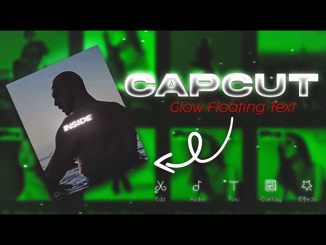 How to make glow Floating Text on Capcut | Full Tutorial