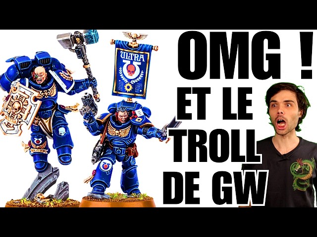 REVEAL SPACE MARINES ! LES VANGUARD VETERANTS ET INTERCESSORS MULTIPARTS ! TROLL DE GAMES WORKSHOP!