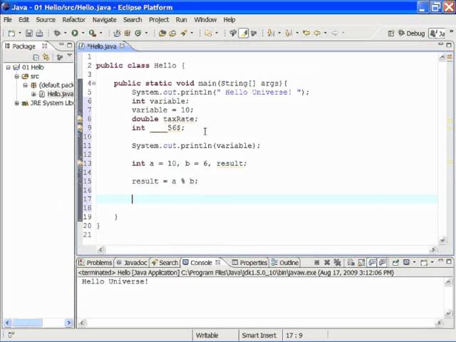 Java 02 Variables and Data Types
